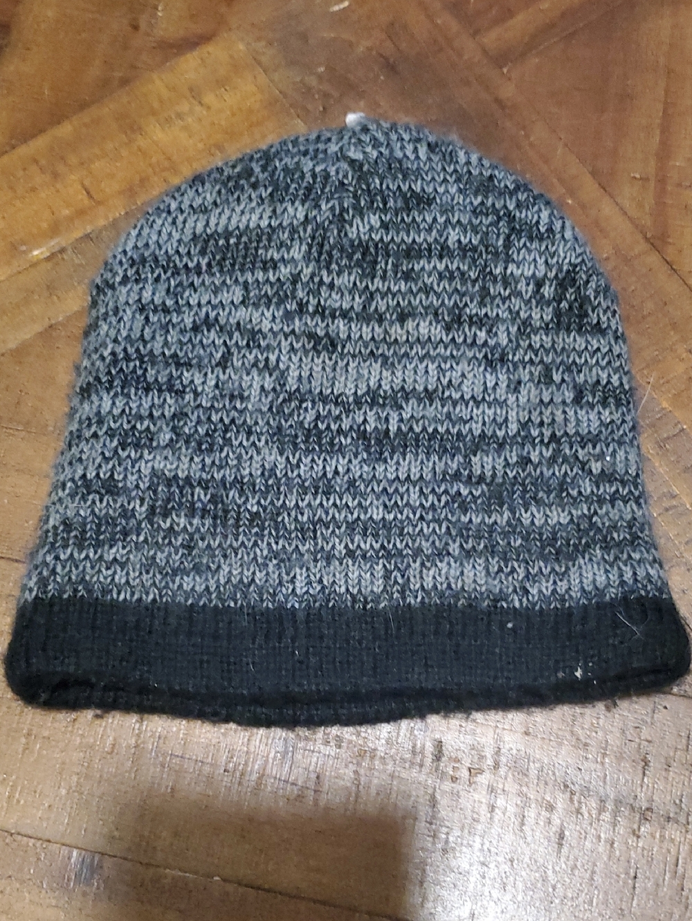Ripndip Gray and Black Kids Knit Beanie